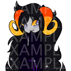 HS Example: Flat Colors | Waist Up